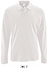 Polo Manga Larga Hombre Perfect Sols - Color Blanco